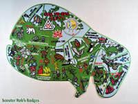 Click to enlarge CJ'17 Sea to Sea - Full Map Pink